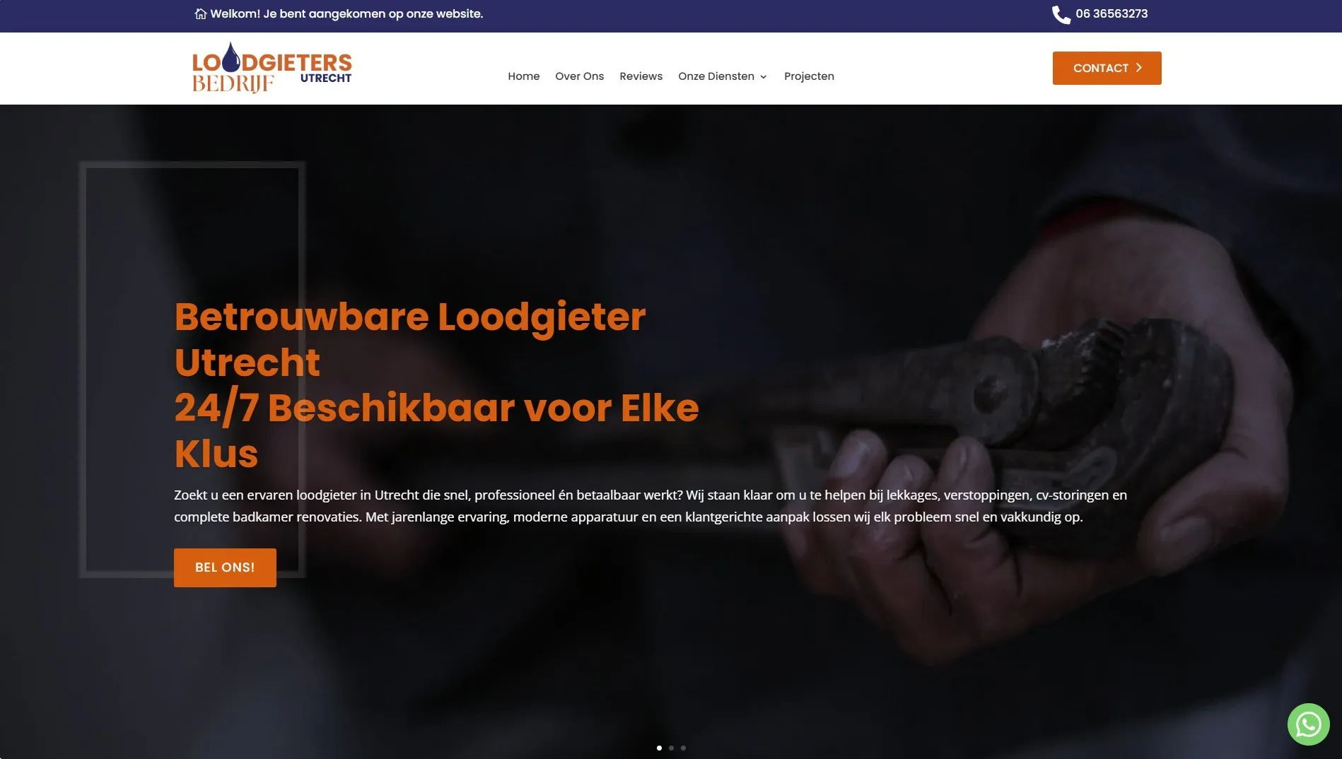 projectdetail-image (2) Loodgietersbedrijf Utrecht - Hero Banner