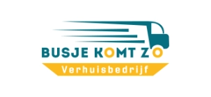 Busje Komt Zo Verhuisbedrijf - Colorful Logo Busje Komt Zo Verhuisbedrijf - Colorful Logo
